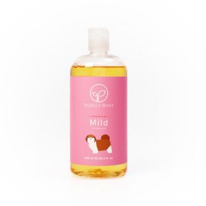 Bubble Bear เเชมพู สำหรับสุนัข เเละเเมว ลดขนร่วง กลิ่นหอมยาวนาน ออเเกนิค 100% ปลอดภัยต่อสัตว์เลี้ยงเเม้น้องเลีย