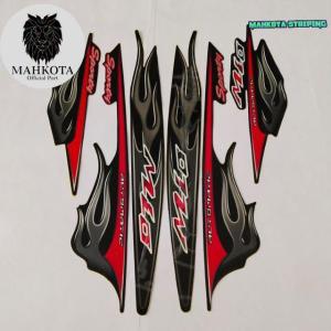 STRIPING STICKER LIS LES POLET yamaha mio 2007 api list body standar berkualitas termurah Mahkota Stiker