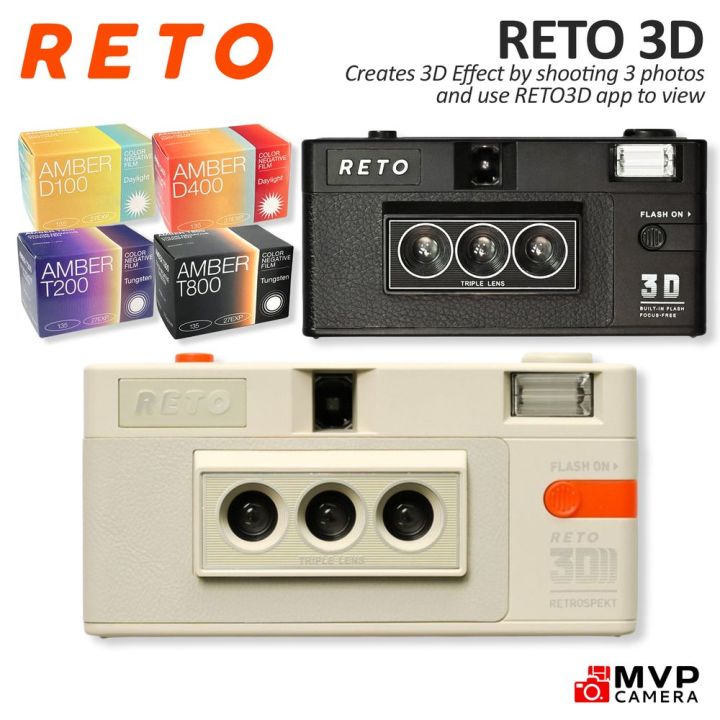 RETO3D Retrospekt Edition 35mm Film Camera