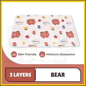 Washable Changing Mat Baby Waterproof Pelapik Baby Waterproof Mat Diaper Changing Mat Baby Changing Mat Travel Baby Mat