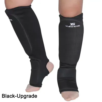 Taekwondo Ankle Support Boxing Shin Guards Boxing shin instep protectors foot protection Kick Boxing pad Muaythai Training Leg support protectors Instep Protector Instep Guard Boxing Sports Safety Gear kneepad men knee support