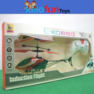 Remot Kontrol Helikopter Naik Turun Sensor Tangan 2Channel Baterai Cas