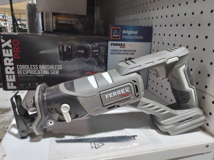 AuSurplus Ferrex Cordless Brushless Reciprocating Saw (no battery and
