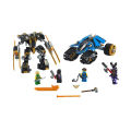 【Hàng chính hãng】 LEGO Ninjago Ninja series 71699 Thunder assault chariot small particle building block toy January new product. 