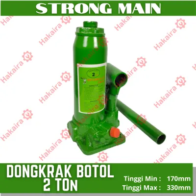 dongkrak botol strong main 2 ton -SAN - dongkrak botol murah surabaya - spare part murah surabaya