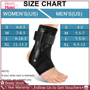 MONT Ankle Support Brace Elastic Compression Sleeve Sport Relief Pain Foot Stabilizer Foot Guard
