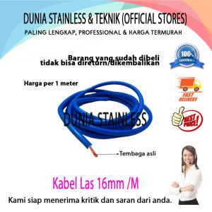 Kabel Las 16mm /M Full Tembaga