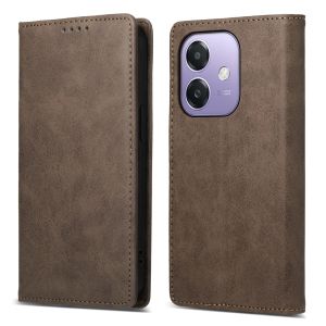 เคส A17K แม่เหล็ก A17 A3X สำหรับ A18 OPPO A38 A16 A77 A79 A58 A57S เคสโทรศัพท์คุณภาพสูง A74 A76ช่องเสียบบัตรเคสแบบพับปิดได้4G