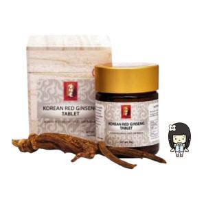 [SINCE 2016] Korean Pure Red Ginseng Tablets –  Refined Powder High Absorption Energy & Immune Support 100% Korean Origin