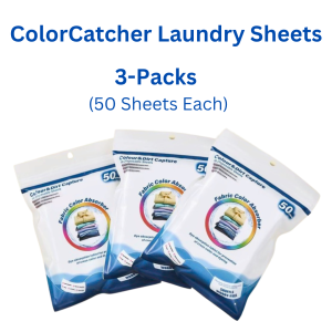 [SG STOCK] ColorCatcher Laundry Sheets 50s [3 Packs / 6+2 Free / 10+2 Free] Prevent Color Bleeding Dye Transfer Mixed Load Anti Dye Transfer