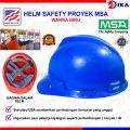 Helm Proyek Standart / Safety Helmet MSA USA V-GARD Warna ( Hijau, Merah, Biru, Orange, Putih ). 
