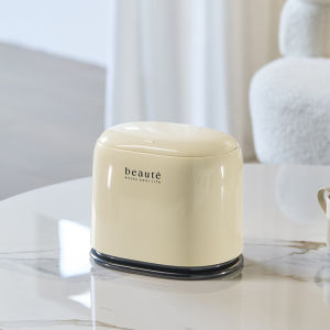 Mini Desktop Trash Can Compact Table Trash Bin for Office Kitchen Bedroom Multi-use Waste Container for Home and Travel