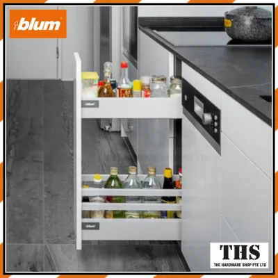 BLUM-SPACE TWIN WIH TANDEMBOX S1+S3 DRAWER COMBO 30KG-（Width/200-250mm）Length/450-500mm