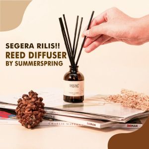 Reed Diffuser SummerSpring 40 ml | Pengharum Ruangan Toilet & Kamar