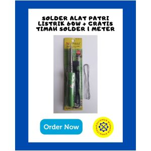 Solder Listrik Alat Patri 60W Watt