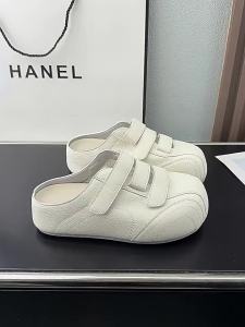 [Free Shipping] Velcro Slip-On Slippers For Women 2026 Autumn New Style Thick-Soled Easy-To-Wear Casual Fashionable And Versatile Half-Slipper