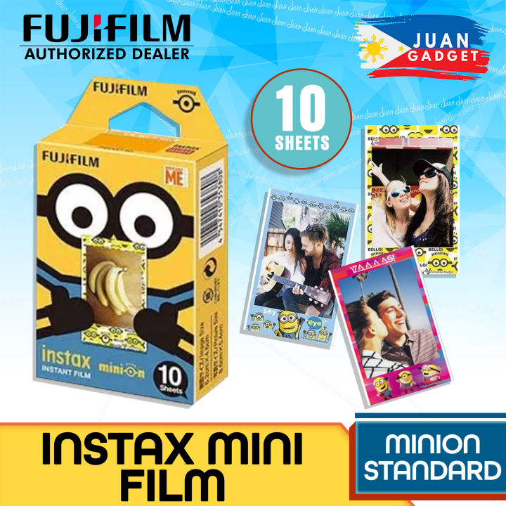 FUJIFILM Instax Minion Standard 10 Sheets Film for Fujifilm Instax