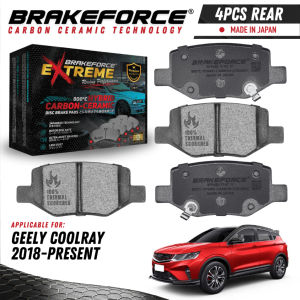 BrakeForce Extreme Carbon Ceramic Rear Brake Pads For Geely Coolray 2018 Up To Present Model
