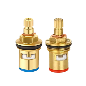 Brass Ceramic Stem Disc Cartridges Dripping Resistant Faucet Valves Hot And Cold Water Spools for Hot Cold Water Tap