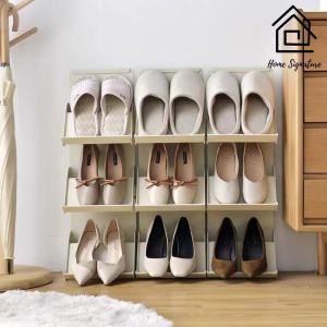 Home Signature Stackable Shoe Rack: Tidy Shoe Storage Solutions
