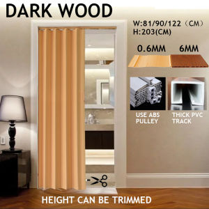 Aurora Pvc Folding Door Household Sliding Door Track Door Folding Door Pvc Door