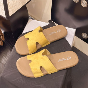 Island Resort Style WomenS Summer Outdoor Slippers New Fashion Ins Beach Flip-Flops