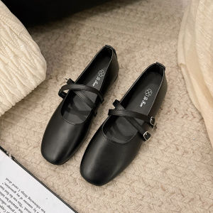 Free Shipping 2026 Spring/Autumn New Collection: Silver Flats For Women Korean Style Perfect With Skirts Low-Heeled Casual Shoes