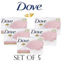 "CANDID SHOP" ( Set of 5 ) Dove Soap (Pink/Rosa) 135g. 