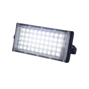AKIRO Warm Cold White LED Flood Light 220V Outdoor IP66 Waterproof Perfect Power RGB Floodlight Spotlight Searchlight