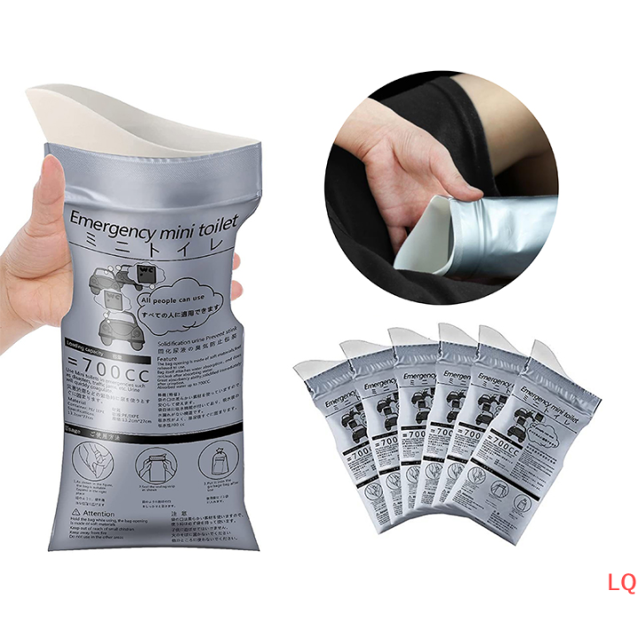 Lq 1 4pcs 700 Ml Emergency Portable Car Urine Bag Vomit Bags Mini Lq 1 4pcs 700 Ml Emergency Portable Car Urine Bag Vomit Bags Mini