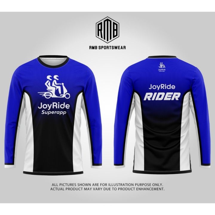 Motorcycle rider uniform JOYRIDE long sleeved fully sublimated men's ...
