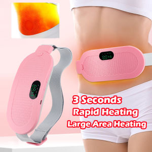 Menstrual Heating Pad Electric Abdomen Waist Massager 5 Gears Uterine Warm Belt Belly Hot Compress Period Pain Relief USB Charging