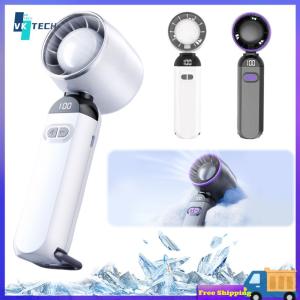 【Clearance sale processing】 Electric Handheld Fan with LED Digital Panel Portable Cooling Fan for Home Office and Outdoor Use