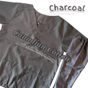 Dark Gray Scrubsuit Best-Selling cargo pants for men and women Set