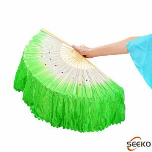 Seeko  Dance Hand Fan For Chinese Style Classical Folding Hand Held Fan Silk
