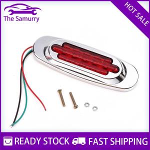 Samurry ✨Hot Sale✨ ไฟ LED ด้านข้างสำหรับรถพ่วงท้ายรถบรรทุกไฟ12-24V 16LED 1ชิ้นอเนกประสงค์สำหรับรถลากสีเหลือง ขาว แดง น้ำเงิน เขียว