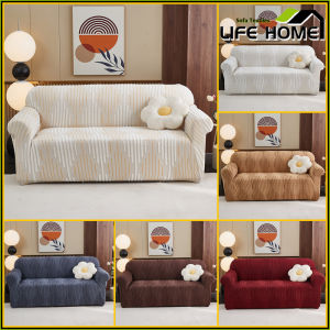 1 2 3 4 Seat Jacquard Sofa Cover Thickened Universal All Inclusive Sofa Cover Fabric Elastic Sleeve For All Seasons