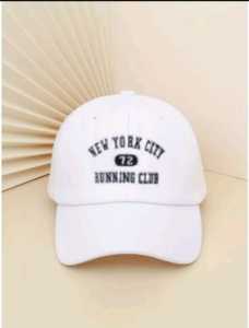 Diskon gratis ongkir  Produk topi New York City 72 / PARIS / 19 82 Bisa bayar di tempat  [COD] Bahan Katun
