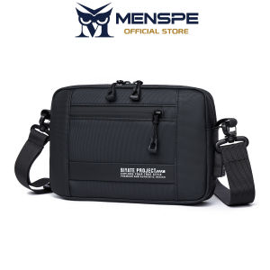 MENSPE Fashion Mens Bag Shoulder Bag Handbag Large Capacity Leisure Bag With USB Hole Waterproof Film Crossbody Bag Portable Messenger Bags Anti-Scratch Bag Sling Bag