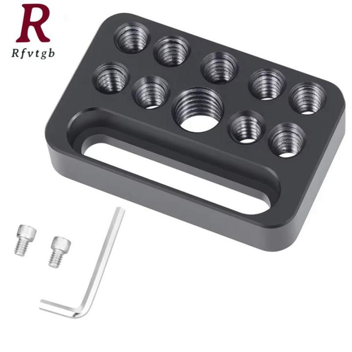 Camera Snap Plate Camera Cage Quick Release Plate Porous Connection ...