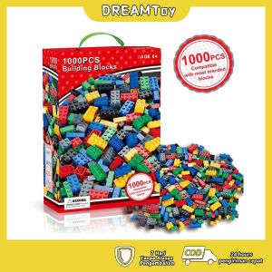 DREAMToy Mainan Edukasi Anak Blok Susun Isi 500 Pc DIY Building Block / Mainan Edukatif Puzzle Balok
