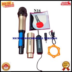 N16 MICROPHONE ORIGINAL WIRELESS UHF CAS CASAN SINGLE ICHIKO MIC MIK MIX MIKROPHONE USB TYPE C PRO i