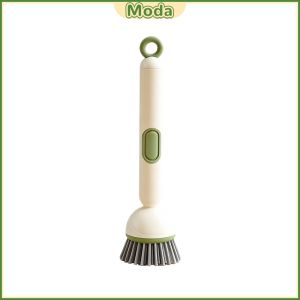 Moda Long Handle 360° Rotatable Kitchen Cleaning Brush Built-in Soap Dispenser for Pot Bowl Sink