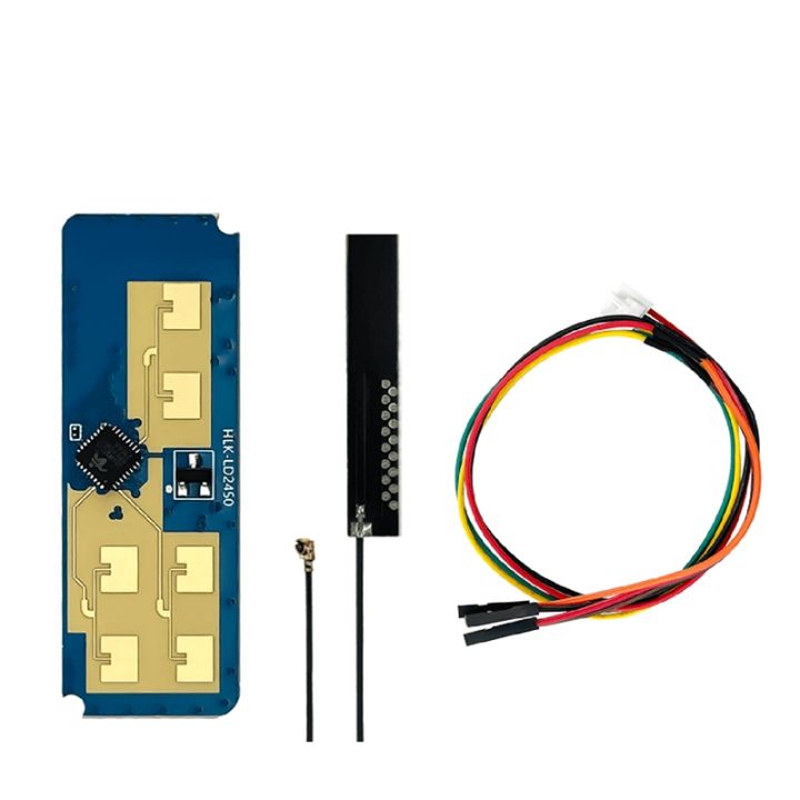 LD2450 24GHz Radar Motion Tracking Module – DC5V, 8m Detection, ±60° Angle, FMCW, Serial Output For Smart Home Human Trajectory & Distance Sensing