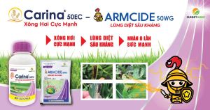 ( Summit Agro ) CARINA 50EC (400ML) - THUỐC TRỪ SÂU RẦY - Hàng Hiệu Chính Hãng