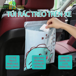 Set 15 Túi Đựng Rác Trên Xe Hơi Oto Văn Phòng Dạng Dán Tiện Lợi