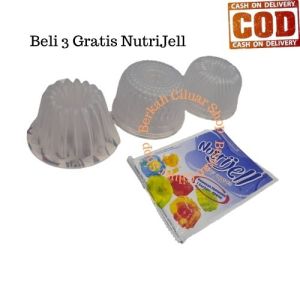 Cetakan Puding Mini Bavaya / Agar Agar /Jelly Mini Grandia / Twist / Varda / Clasic Gratis NutriJell