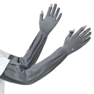 Sunova Sarung Tangan Panjang Wanita Anti UV Matahari UPF50+ Outdoor Arm Sleeve Closed Palm