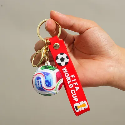 KYUSHUAD The 23rd FIFA World Cup Giải vô địch bóng đá thế giới FIFA lần thứ 23 Khóa chìa khóa hình bóng đá World Cup 2026 - Phụ kiện đáng yêu cho người hâm mộ và quà tặng lưu niệm