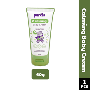 PURELA Calming Baby Cream Krim Eksim Bayi Melembapkan Menenangkan dan Anti Inflamasi